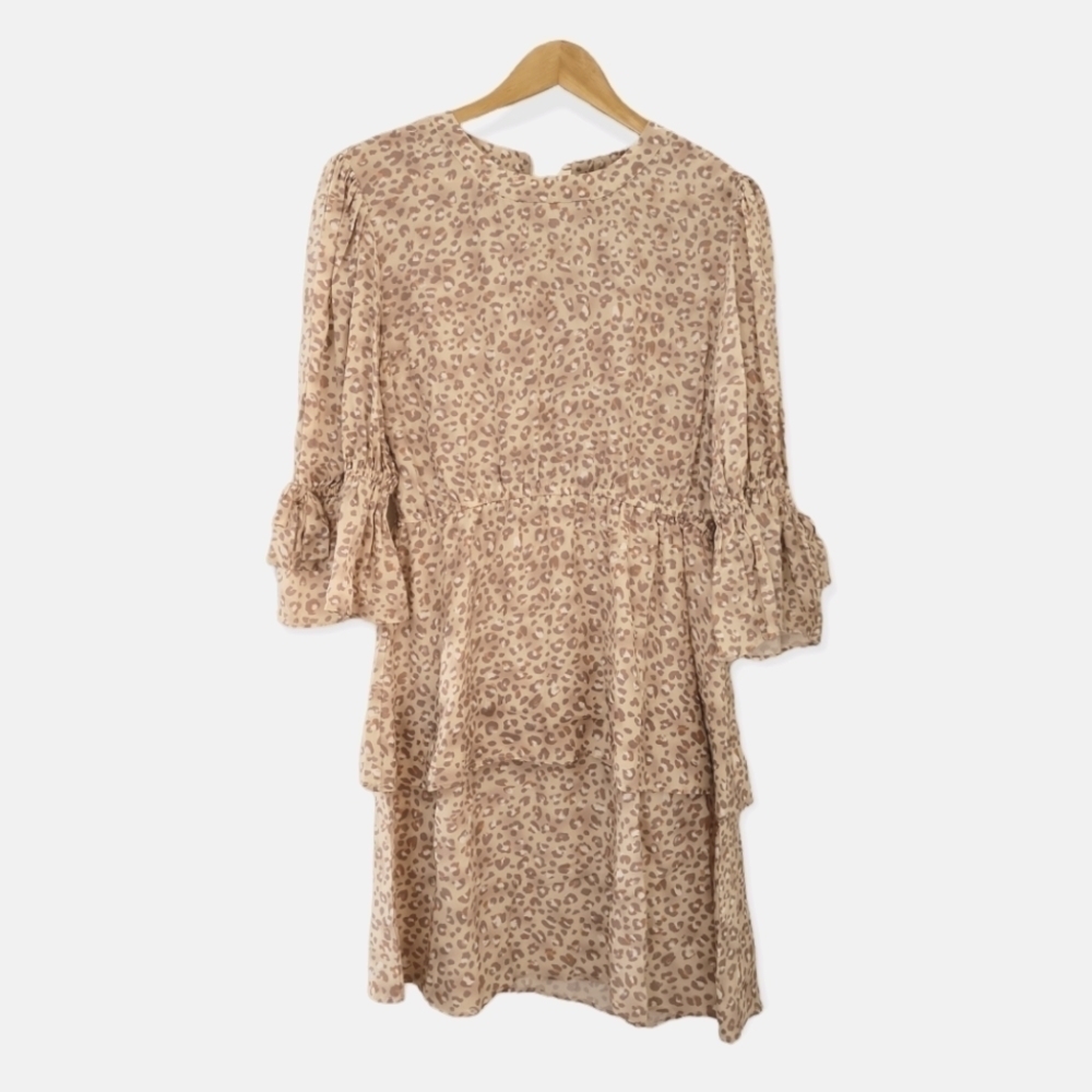 Laroque Nude Animal Rebecca Dress M